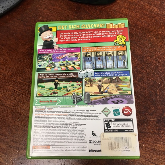 XBOX 360 Monopoly game - Picture 2 of 3